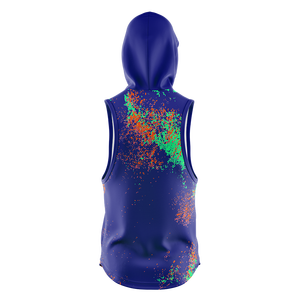 Sudadera sin Mangas Personalizada con Logotipo Bordado, para Invierno, para Hombre, para Entrenamiento, Fisicoculturismo, 300g, para Gimnasio - Product Image 4