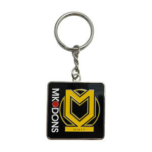 Llavero Promocional con Logotipo de Marca, Diseño Vintage de Dibujos Animados, Forma Ovalada, Aleación de Zinc Esmaltada - Product Image 2