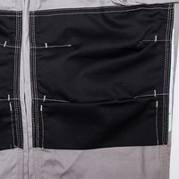 Salopette de travail personnalisée pour homme avec poches, combinaison de travail, veste et pantalon de travail