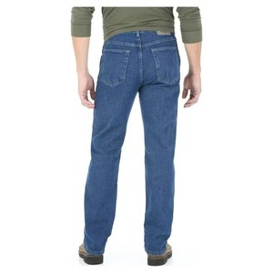 Nouveau jean en denim décontracté pour homme, coupe droite, style coréen, polyvalent, élastique, avec boutons, pour l'été et l'hiver - Product Image 3