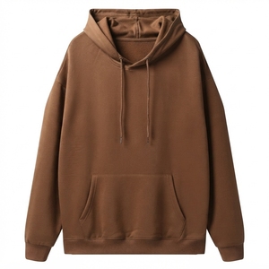 Sweat-shirt à capuche en molleton de coton surdimensionné unisexe, décontracté, pour le sport, la gym, le quotidien, fabrication OEM - Product Image 1