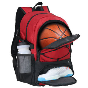 Sac de sport souple et pliable haut de gamme pour équipe, avec fermeture éclair, pour basketball, football, volleyball, et compartiment rembourré pour ordinateur portable - Product Image 5