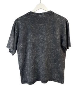 Vente en gros de T-shirts pour hommes personnalisés, vierges, imprimés, délavés à l'acide, style vintage, en coton lourd 100%, coupe oversize, respirants et écologiques - Product Image 2