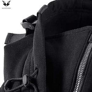 เสื้อฮู้ดเทคแวร์สีดำแบบสวมหัว น้ำหนักเบา คุณภาพพรีเมียม ดีไซน์ทันสมัย สไตล์สตรีทแวร์  รุ่นใหม่ล่าสุด จากผู้ผลิตชั้นนำ - Product Image 6