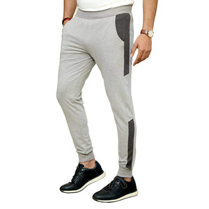 Pantalon de jogging pour homme en tissu polaire tricoté en toile décontractée de bonne qualité, longueur cheville, avec coutures renforcées, respirant et écologique - Product Image 2