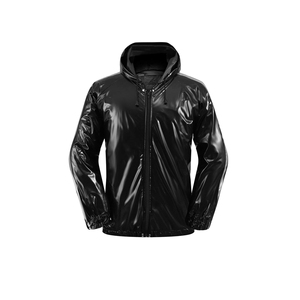 Traje de Sauna con Capucha de Poliéster para Fitness en Casa, con Cintura Ajustable, Unisex, para Adelgazar y Perder Peso, Mono para Entrenamiento Intenso - Product Image 6