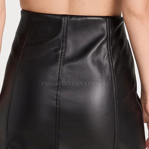 Jupes en cuir fabriquées en usine, en promotion, en cuir de la meilleure qualité, en stock - Product Image 6