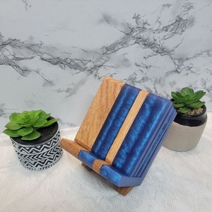 Eco Friendly Wooden & Resin Tea Coasters Set Of 4 Pcs Non Slip Table Dinnerware Decoration <b>Mats</b> & Pads Heat Resistant Placemat - Product Image 1