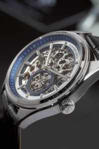 นาฬิกาอเล็กซานเดอร์ เฟอร์รอส รุ่น 9262S-05 ขนาด 40 มม. กระจกแซฟไฟร์ สายหนังสแตนเลสสตีล กันน้ำ 5BAR ระบบจักรกลอัตโนมัติ สำหรับผู้ชาย - Product Image 2