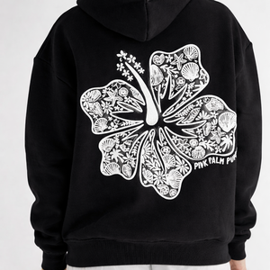 Sudadera con capucha de algodón polar con diseños personalizados de vaqueros, estampado de lágrimas y arañas, y estampado en relieve 1:1, para fans de las arañas - Product Image 6