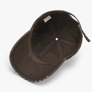 Casquette de baseball unisexe en coton lavé, 6 panneaux, réglable, style vintage, pour adultes, usage décontracté, toutes saisons - Product Image 3