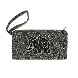 Handmade Embroidered Classic Digital Printed Colorful Beaded Coin Purse for Teens Custom Zipper Pocket Fashion Money Wallet - Product Image 5