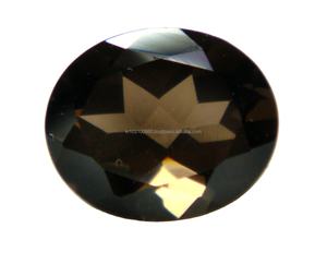 Cuarzo ahumado marrón de corte ovalado facetado 3A calidad 100% Natural corte semiprecioso piedra preciosa facetada suelta para joyería uso OEM - Product Image 4