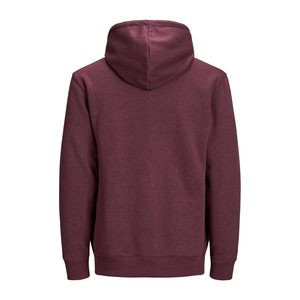 Sweat-shirt à capuche gris pour homme, coupe classique, tissu jersey, pull décontracté avec poche avant, coupe-vent d'hiver, séchage rapide, respirant - Product Image 4