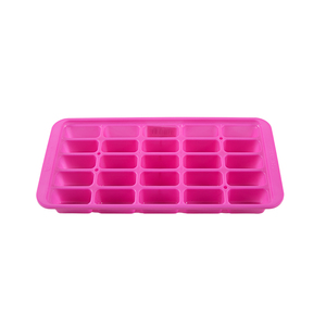 Bandeja de Plástico para Cubitos de Hielo de 25 Cavidades, Molde para Hielo para Congelador, Uso Doméstico, Hecho en Vietnam, Venta al por Mayor de Fábrica - Product Image 6