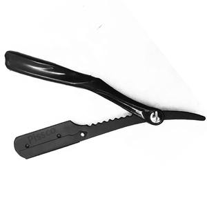 Herramienta de Barbería para Salón, Navaja Recta de Acero Inoxidable, Navaja Plegable de Acero Inoxidable para Cortar el Cabello - Product Image 6