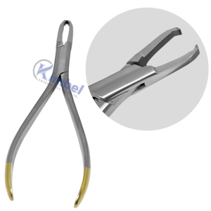 Pince manuelle professionnelle KIMBEL pour enlever les couronnes orthodontiques, instrument chirurgical dentaire en acier inoxydable pour l'extraction de couronnes et de bridges - Product Image 5