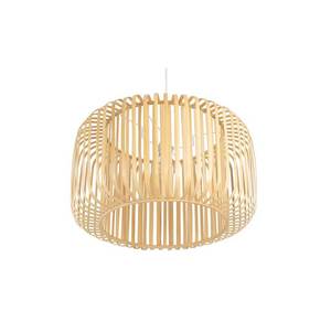 Custom Design Bamboo Rattan Pendant <b>Light</b> Natural Woven Lampshade For Restaurant Cafe Decor - Product Image 4