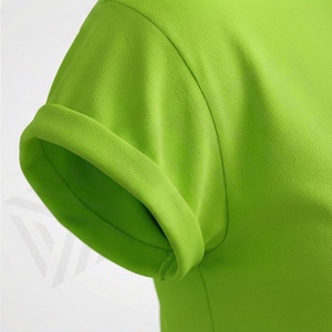 เสื้อครอปท็อปผู้หญิง สไตล์สตรีทแวร์ แห้งเร็ว พิมพ์โลโก้ได้ตามต้องการ เสื้อสีพื้น ผ้าฝ้าย 100% เสื้อยืดแฟชั่น - Product Image 6