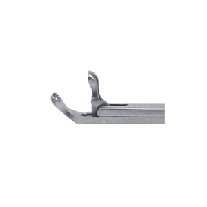 Pinzas manuales personalizadas MI-16433 para pólipos del oído medio, mandíbula de 3 mm, timpanoplastia, microcirugía de oído, acero inoxidable, certificado CE - Product Image 2