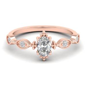 Bagues de fiançailles REYES en or massif 14 carats de haute qualité, diamant ovale de 0,59 carat cultivé en laboratoire CVD, pour femmes, bijoux fins de luxe - Product Image 6