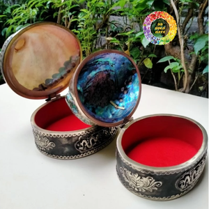Eco-Friendly Seashell Crafts Jewelry Box with Angel Theme <b>Abalone</b> <b>Shell</b> Polished Mother Pearl Gift Box Vietnam Factory Wholesale - Product Image 3