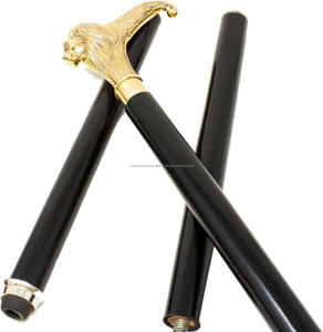 Vente chaude bâton de marche en bois avec nouveau Design poignée en laiton canne de marche pliante cannes de marche décoratives - Product Image 2