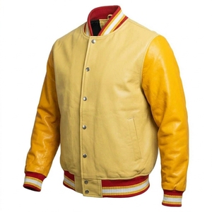 2026/2027 Top Letter Embroidered Sports <b>Jacket</b> Letterman with Custom logo for <b>Men</b> Women <b>Jacket</b> Casual Varsity <b>Jacket</b> Unisex - Product Image 4