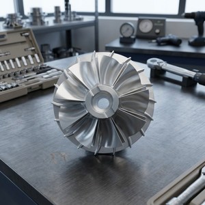 Turbocompresseur Turbo Control RH133 pour réparations de moteurs, applications turbo fiables, performance, efficacité, roue de compresseur RH133 - Product Image 6