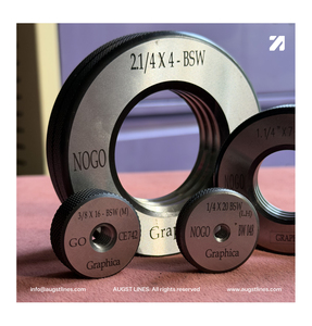 เกจวัดขนาดเกลียวเหล็ก OHNS Steel BSW รุ่น 58-62HRC  วัสดุเหล็กแข็งพิเศษสำหรับอุณหภูมิต่ำ คุณภาพสูง ได้รับการรับรองมาตรฐาน - Product Image 5
