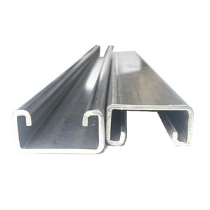 Prix de gros 41/41 Profil en acier galvanisé à rainures, canal en zinc aluminium magnésium, canal Unistrut, canal en C - Product Image 2