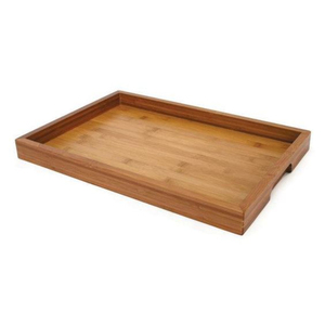 Bandeja de Té de Madera de Bambú - Plato de Servir Orgánico y Duradero para Aperitivos en el Hogar y Restaurantes - Madera Sostenible - Product Image 5