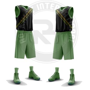 Conjunto de Uniforme de Baloncesto de Poliéster Diseñado con Tela Ligera y Transpirable que Ofrece Comodidad, Durabilidad y Rendimiento - Product Image 6