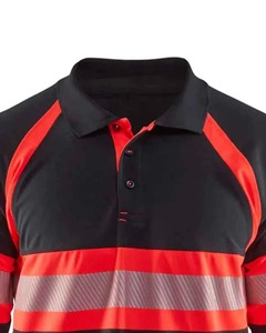 เสื้อโปโลสะท้อนแสงแบบ Hi-Vis ปักโลโก้และสีตามสั่ง กันน้ำ 100% คุณภาพสูง มีทุกขนาด - Product Image 4