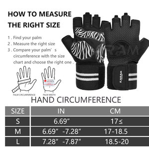 Pakistan Made Professional Half Finger Leather Gym <b>Gloves</b> Comfortable Fit <b>Weight</b> Lifting <b>Training</b> for Adults - Product Image 6