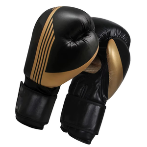 Gants de boxe noirs personnalisés de haute qualité OEM ODM, confortables pour l'entraînement et le sparring, nouvelle arrivée, best-seller - Product Image 3