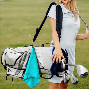 Serviette de golf en tissu gaufré à haute absorption et séchage rapide pour le nettoyage et l'entretien des clubs de golf - Product Image 5