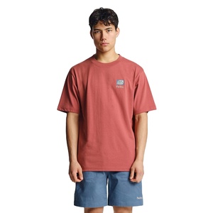 เสื้อยืดลำลองโอเวอร์ไซส์สำหรับผู้ชาย, เสื้อยืดผ้าฝ้าย100% ดีไซน์สีพื้นเสื้อยืดตัวยาวตัวใหญ่พิเศษพิมพ์ลายโลโก้ตามสั่ง - Product Image 4
