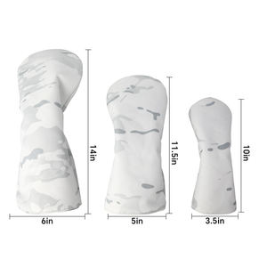 Housses de tête universelles confortables, imperméables, élastiques, personnalisées et conçues pour protéger les housses de tête de golf - Product Image 2