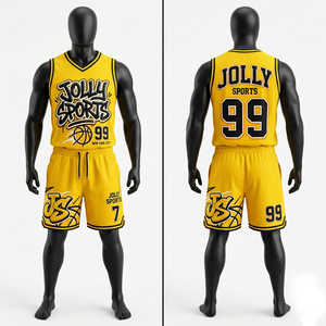 Mens basketball jersey short <b>set</b> breathable mesh polyester red black side panels sublimation custom logo men short <b>set</b> for men's - Product Image 4