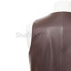 เสื้อกั๊กหนังสำหรับผู้ชายปี 2026 เสื้อแจ็คเก็ตหนังแบบกำหนดเอง เสื้อกั๊กสโมสรมอเตอร์ไซค์ทำมือ เย็บลายเพชร ระบายอากาศได้ดี - Product Image 6