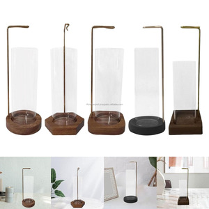 Bâton d'encens en bois fait à la main bougeoir sculpture florale brûleur de lumière de thé anis étoilé religieux décoratif artisanat pour la maison - Product Image 2