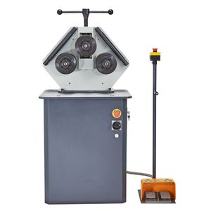 Curvatrice Elettrica a 3 Rulli da 750W con Interruttore a Pedale Reversibile per Tubi Orizzontali/Verticali - Product Image 1