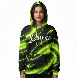 Sudadera con Capucha Unisex Extra Grande, Diseño Moderno, Impresión por Sublimación, para Ropa Urbana - Product Image 1