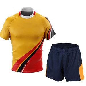 Camiseta de Fútbol Azul para Hombre con Detalles Rojos, Manga Corta, Cuello Redondo, Absorbe la Humedad, Ajuste Atlético, Estampado Sublimado, para Todas las Temporadas - Product Image 5