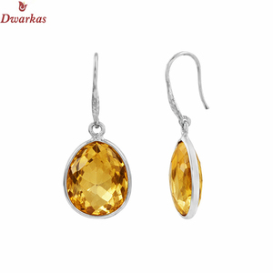 Boucles d'oreilles pendantes en argent sterling 925 faites à la main avec grenat naturel, pour femme, cadeau de mariage ou de fiançailles - Product Image 6