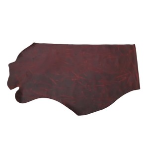 Chrome Tan Burgundy Red Pull-Up Cowhide <b>Leather</b> Hide • Perfect Material for Handbags Wallets Purses ShoesAnd Crafting Work - Product Image 3