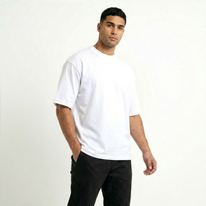 Camiseta de corte y confección personalizados con lavado ácido, corte holgado, lavado mineral premium, proveedor de ropa urbana de Sialkot - Product Image 6