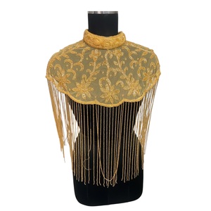 Cape perlée faite main pour femme 2026 – Qualité supérieure 100 % coton respirant – Idéale pour les soirées – Vente en gros - Product Image 1