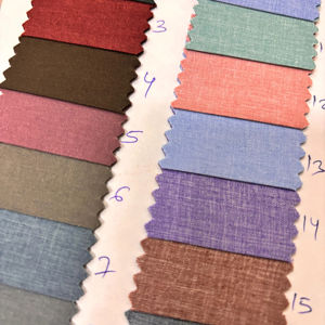 Tela de Polialgodón Tejida de 58 Pulgadas, Color Liso, para Camisas y Vestidos, Directo de Fábrica, para Niñas, Exportador Global - Product Image 1